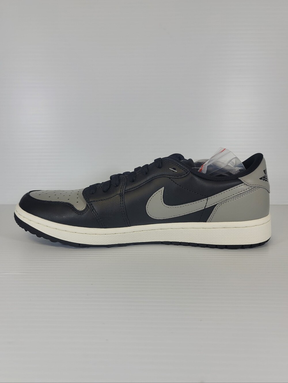 Nike Air Jordan 1 Low Golf Men’s Size 10.5 Shadow Grey Leather Shoes DD9315 001 - Picture 4 of 11